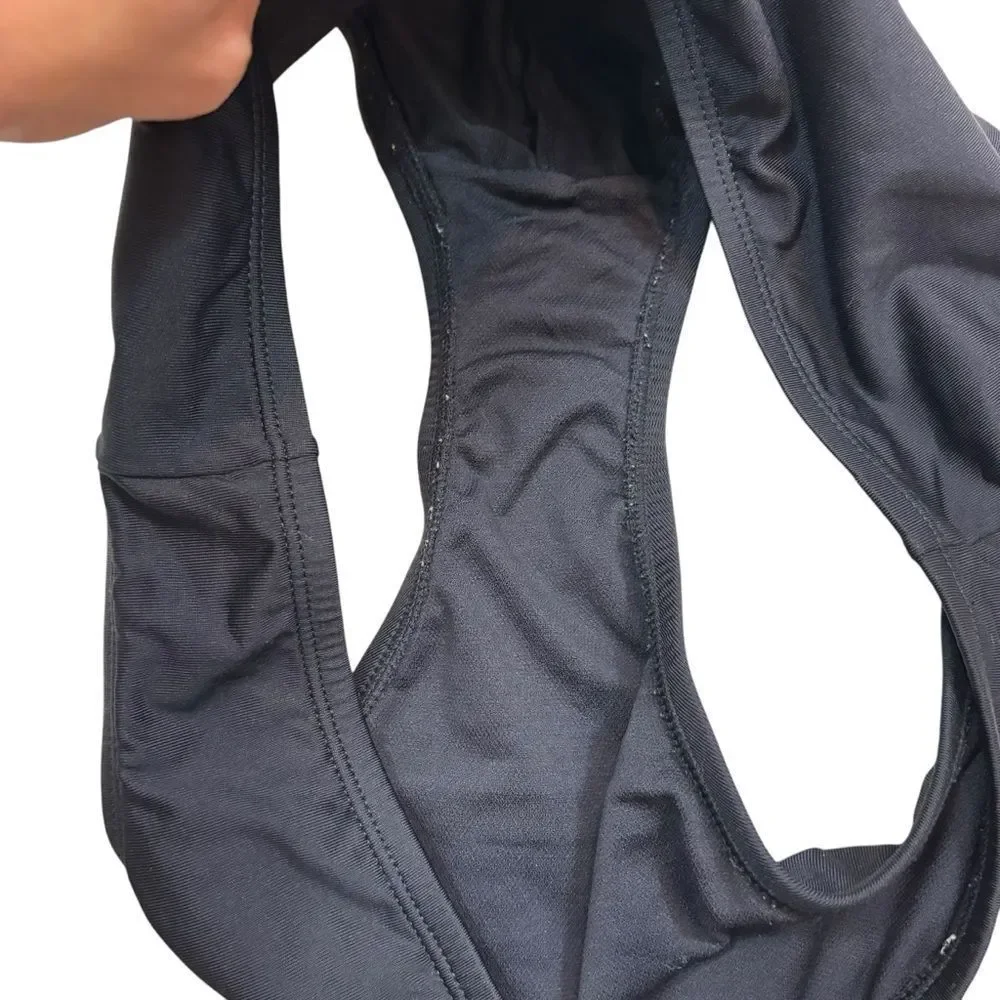 Ladies La Blanca Brand Black‎ Moderate Coverage Bikini Bottoms Size 8